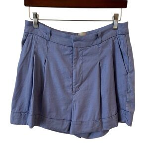 Women’s Maeve by Anthropologie Pleated trouser casual relaxed shorts size 8